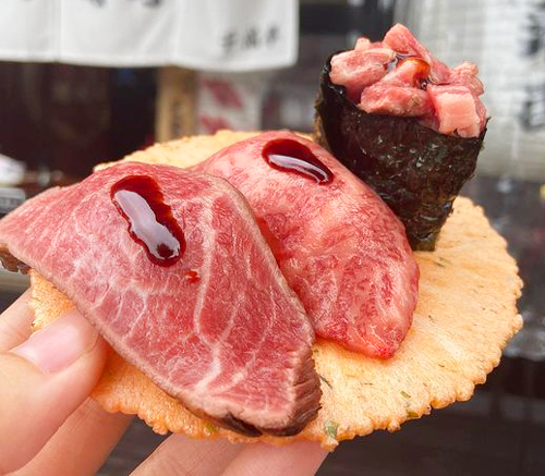 近江肉握り寿司